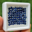 พลอย ไพลิน blue sapphire 13.12 กะรัต (Cts.) 72 เม็ด (pcs.) พลอยแท้ อัญมณีมงคลประจําวันเกิด เครื่องประดับพลอย
