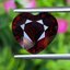 พลอย โกเมน Pyrope - Almandite Garnet 7.17 กะรัต (Cts.) พลอยแท้ อัญมณีมงคลประจําวันเกิด เครื่องประดับพลอย