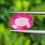 พลอย ทับทิม พม่า (Burmese Ruby Sapphire) *สีพิเศษ Vivid Pink - Red * พร้อมใบเซอร์ 2.29 กะรัต พลอยแท้ อัญมณีมงคลประจําวันเกิด เครื่องประดับพลอย