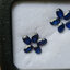 พลอย ไพลิน blue sapphire 6.41 กะรัต (Cts.) 10 เม็ด (Pcs.) พลอยแท้ อัญมณีมงคลประจําวันเกิด เครื่องประดับพลอย