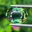 พลอย เขียวส่อง Green Sapphire 4.26 กะรัต (Cts.) พร้อมใบเซอร์ พลอยแท้ อัญมณีมงคลประจําวันเกิด เครื่องประดับพลอย