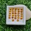 พลอย บุษราคัม yellow sapphire 4.43 กะรัต (Cts.) 27 เม็ด (Pcs.) พลอยแท้ อัญมณีมงคลประจําวันเกิด เครื่องประดับพลอย