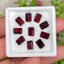 พลอย โกเมน Garnet 10 เม็ด (pcs.) 10.81 กะรัต (Cts.) พลอยแท้ อัญมณีมงคลประจําวันเกิด เครื่องประดับพลอย