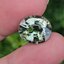 พลอย กรีน ทัวร์มารีน (Green Tourmaline) 11.72 กะรัต (Cts.) อัญมณีมงคลประจําวันเกิด เครื่องประดับพลอย