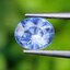 พลอย ไพลิน blue sapphire 0.75 กะรัต (Cts.) พลอยแท้ อัญมณีมงคลประจําวันเกิด เครื่องประดับพลอย