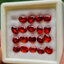 พลอย ทับทิม ซองเจีย Songea Ruby Sapphire 10.76 กะรัต (Cts.) 20 เม็ด พลอยแท้ อัญมณีมงคลประจําวันเกิด เครื่องประดับพลอย