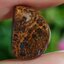 พลอย โบลเดอร์ โอปอล ออสเตรเลีย Australian Boulder Opal 5.22 กะรัต (Cts.) พลอยแท้ อัญมณีมงคลประจําวันเกิด เครื่องประดับพลอย