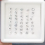 พลอย ขาว ไวท์ แซฟไฟร์ White Sapphire 40 เม็ด 4.89กะรัต (Cts.) พลอยแท้ อัญมณีมงคลประจําวันเกิด เครื่องประดับพลอย
