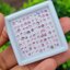 พลอย ชมพู พิ้ง แซฟไฟร์ Pink Sapphire 5.13 กะรัต (Cts.) 90 เม็ด พลอยแท้ อัญมณีมงคลประจําวันเกิด เครื่องประดับพลอย
