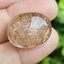 ไหมทอง ควอตซ์ Golden Rutilated Quartz 30.46 กะรัต Cts.พลอยแท้ อัญมณีมงคลประจําวันเกิด เครื่องประดับพลอย