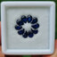 พลอย ไพลิน blue sapphire 5.25 กะรัต (Cts.) 10 เม็ด (Pcs.) พลอยแท้ อัญมณีมงคลประจําวันเกิด เครื่องประดับพลอย