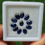 พลอย ไพลิน blue sapphire 5.8 กะรัต (Cts.) 11 เม็ด (Pcs.) พลอยแท้ อัญมณีมงคลประจําวันเกิด เครื่องประดับพลอย