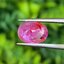 พลอย ทับทิม พม่า (Burmese Ruby Sapphire) *สีพิเศษ Vivid Pink - Red * พร้อมใบเซอร์ 2.29 กะรัต พลอยแท้ อัญมณีมงคลประจําวันเกิด เครื่องประดับพลอย