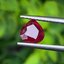 พลอย ทับทิม Ruby sapphire 1.18 กะรัต (Cts.) ดิบ Unheated พลอยแท้ อัญมณีมงคลประจําวันเกิด เครื่องประดับพลอย