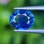 พลอย ไพลิน blue sapphire 1.28 กะรัต (Cts.) พลอยแท้ อัญมณีมงคลประจําวันเกิด เครื่องประดับพลอย