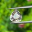 บุษราคัม Yellow-White Sapphire 1.51 กะรัต (Cts.) พร้อมใบเซอร์ พลอยแท้ อัญมณีมงคลประจําวันเกิด เครื่องประดับพลอย