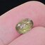 พลอย ดีแมนทรอยด์ การ์เน็ต Demantoid Garnet 1.98 Cts. ดิบ Unheated พลอยแท้ อัญมณีมงคลประจําวันเกิด เครื่องประดับพลอย
