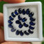 พลอย ไพลิน blue sapphire 12.50 กะรัต (Cts.) 22 เม็ด (Pcs.) พลอยแท้ อัญมณีมงคลประจําวันเกิด เครื่องประดับพลอย