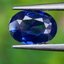 พลอย ไพลิน blue sapphire 1.01 กะรัต (Cts.) มาดากัสกา พลอยแท้ อัญมณีมงคลประจําวันเกิด เครื่องประดับพลอย