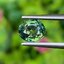 พลอย เขียวส่อง Green Sapphire 1.18 กะรัต (Cts.) เผาเก่า พลอยแท้ อัญมณีมงคลประจําวันเกิด เครื่องประดับพลอย