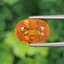 พลอย บุษราคัม yellow sapphire 5.37 กะรัต (Cts.) พลอยแท้ อัญมณีมงคลประจําวันเกิด เครื่องประดับพลอย