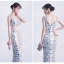 Pre-order ชุดราตรียาว ชุดออกงาน แขนกุด ทรงหางปลา ปักเลื่อม สวยหรู