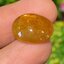 พลอย บุษราคัม yellow sapphire 10.10 กะรัต (Cts.) พลอยแท้ อัญมณีมงคลประจําวันเกิด เครื่องประดับพลอย