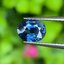 พลอย ไพลิน blue sapphire 1.22 กะรัต (Cts.) พลอยแท้ อัญมณีมงคลประจําวันเกิด เครื่องประดับพลอย