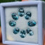 พลอย เพทาย Natural Zircon 12.16 กะรัต (Cts.) 8 เม็ด (8Pcs.) พลอยแท้อัญมณีมงคล ประจําวันเกิด เครื่องประดับพลอย
