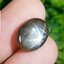 พลอย ไพลิน สตาร์ แซฟไฟร์ Blue Star Sapphire 9.89 กะรัต (Cts.) ดิบ Unheated พร้อมใบเซอร์ พลอยแท้ อัญมณีมงคลประจําวันเกิด เครื่องประดับพลอย