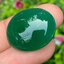 พลอย โมรา Natural Chalcedony 24.73 กะรัต (Cts.) พลอยแท้ อัญมณีมงคลประจําวันเกิด เครื่องประดับพลอย