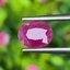 พลอย ทับทิม พม่า (Burmese Ruby Sapphire) 1.56 กะรัต พลอยแท้ อัญมณีมงคลประจําวันเกิด เครื่องประดับพลอย