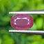 พลอย ทับทิม Ruby sapphire 1.31 กะรัต (Cts) ดิบ Unheated พลอยแท้ อัญมณีมงคลประจําวันเกิด เครื่องประดับพลอย
