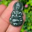 หยก แกะสลัก รูป เจ้าแม่กวนอิม (Burmese jadeite) 16.56 กะรัต (cts.) หยก พม่า แท้