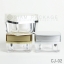 กระปุก อะคริลิค ชาแนลพรีเมี่ยม ถ้วยขาว รหัส CJ-02