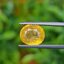 พลอย บุษราคัม Yellow Sapphire 3.95 กะรัต (Cts.) พลอยแท้ อัญมณีมงคลประจําวันเกิด เครื่องประดับพลอย
