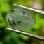 หยกพม่าเจียรนัย (Burmese jade ) 4.78 กะรัต หยกแท้ อัญมณีมงคลประจําวันเกิด เครื่องประดับหยก