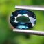 พลอย ไพลิน blue sapphire 1.26 กะรัต (Cts.) ดิบ unheated พลอยแท้ อัญมณีมงคลประจําวันเกิด เครื่องประดับพลอย