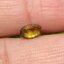 พลอย บุษราคัม yellow sapphire 1.00 กะรัต (Cts.) ดิบ (Unheated) พร้อมใบเซอร์ พลอยแท้ อัญมณีมงคลประจําวันเกิด เครื่องประดับพลอย