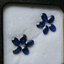 พลอย ไพลิน blue sapphire 6.41 กะรัต (Cts.) 10 เม็ด (Pcs.) พลอยแท้ อัญมณีมงคลประจําวันเกิด เครื่องประดับพลอย