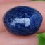 พลอย ไพลิน Blue Sapphire 21.16 กะรัต (Cts.) ดิบ (Unheated) พลอยแท้ อัญมณีมงคลประจําวันเกิด เครื่องประดับพลอย