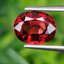 พลอย โรโดไลต์ กาเน็ท Rhodolite Garnet 3.06 กะรัต Cts.พลอยแท้ อัญมณีมงคลประจําวันเกิด เครื่องประดับพลอย