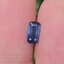 พลอย ไพลิน Blue Sapphire 1.04 กะรัต (Cts.) พลอยแท้ อัญมณีมงคลประจําวันเกิด เครื่องประดับพลอย