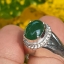 หยก พม่า แท้ Jade แหวนหยก 翡翠戒指 (Jadeite ring) 3.03 กะรัต (Cts.) (Size) 60ดิบ ไม่ผ่านการปรับปรุง (Type A) พม่า (Myanmar)