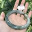 J05C0036 หยก พม่า แท้ Jade กำไลหยก 56.9 มม. (Jade bracelet) พม่า (Myanmar)