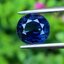 พลอย ไพลิน blue sapphire 3.08 กะรัต (Cts.) พร้อมใบเซอร์ พลอยแท้ อัญมณีมงคลประจําวันเกิด เครื่องประดับพลอย
