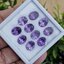 พลอย อเมทิส Amethyst 26.29 กะรัต (Cts.) 10 เม็ด (Pcs.) พลอยแท้ อัญมณีมงคลประจําวันเกิด เครื่องประดับพลอย