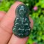 หยก แกะสลัก รูป เจ้าแม่กวนอิม (Burmese jadeite) 16.56 กะรัต (cts.) หยก พม่า แท้