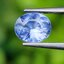 พลอย ไพลิน blue sapphire 0.75 กะรัต (Cts.) พลอยแท้ อัญมณีมงคลประจําวันเกิด เครื่องประดับพลอย