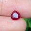 พลอย ทับทิม Ruby sapphire 1.18 กะรัต (Cts.) ดิบ Unheated พลอยแท้ อัญมณีมงคลประจําวันเกิด เครื่องประดับพลอย
